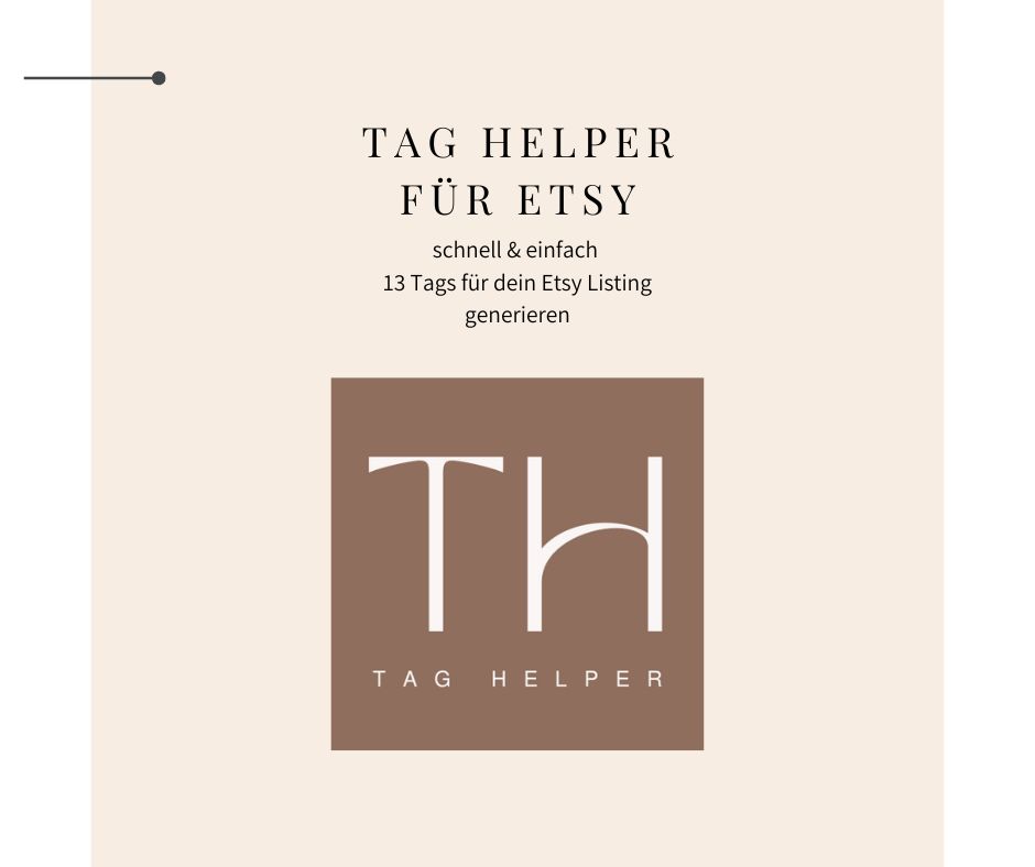 Screenshot Etsy Tag Helper